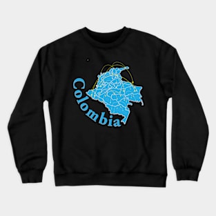 Colobia south america travel travelers Crewneck Sweatshirt